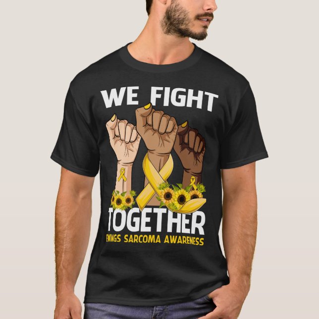 Camiseta Combatemo-Nos Juntos Com A SENSIBILIZAÇÃO DA SARCO (Frente)