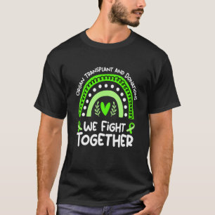 Camiseta Combatemos Juntos O Transplante De Órgãos E A Doaç