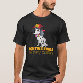 Camiseta Combatendo Incêndios Com Guerreiros Furtivos