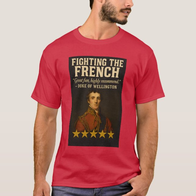 Camiseta Combatendo os Franceses (Frente)