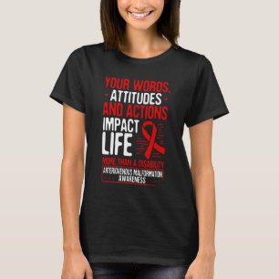 Camiseta Combatente de Fita Vermelha de Sobrevivência do G