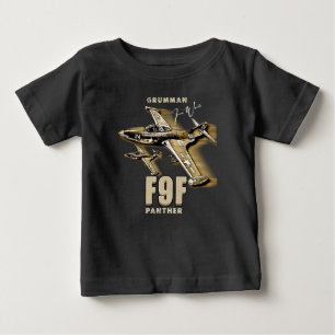 Camiseta Combatente De Jato Baseado Em Pantera Grumman F9F