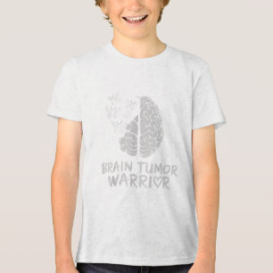 Camiseta Combatente do Tumor do Cérebro Guerreiro do Cérebr