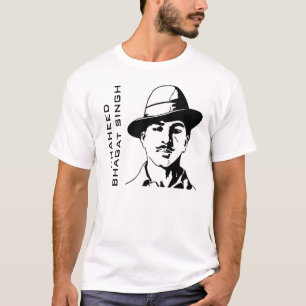 Camiseta Combatente pela Liberdade Indiano Shaheed Bhagat S