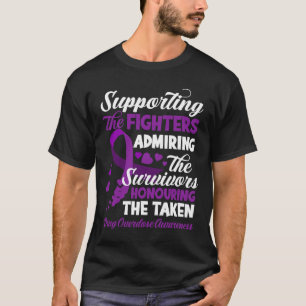 Camiseta Combatentes De Apoio Que Honram A Sobredosagem Com