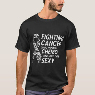 Camiseta Combater a Consciência dos Canceres Carcinoides Ca