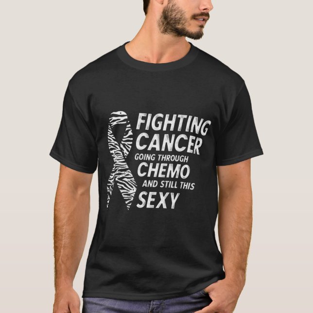 Camiseta Combater a Consciência dos Canceres Carcinoides Ca (Frente)