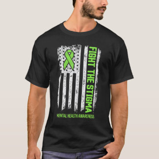 Camiseta Combater Estigma Saúde Mental Importa Saúde Mental