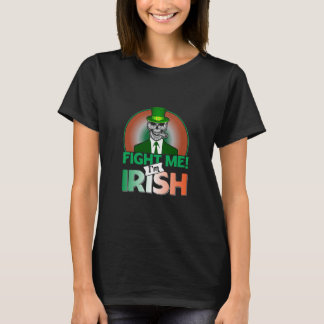 Camiseta Combater-Me Eu Sou Irlandês
