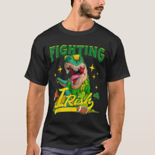 Camiseta Combater O Dinossauro Irlandês Do Vintage Vintage
