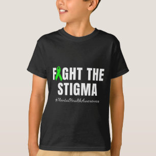Camiseta Combater O Estigma Mês de Conscientização sobre Sa