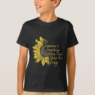 Camiseta Combater O Estigma Saúde Mental Girassol Conscient