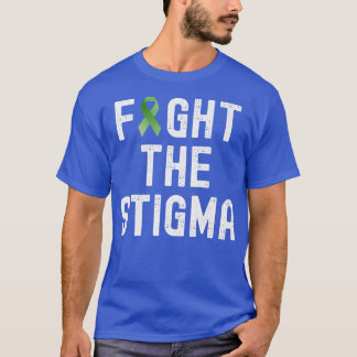 Camiseta Combater O Estigma, Sensibilizar A Saúde Mental
