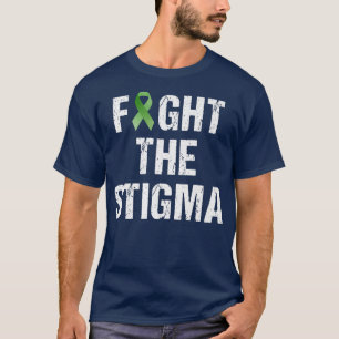 Camiseta Combater O Estigma, Sensibilizar A Saúde Mental