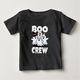 Camiseta Combinação da Família Boo Crew Halloween