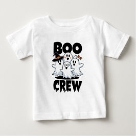 Camiseta Combinação da Família Boo Crew Halloween