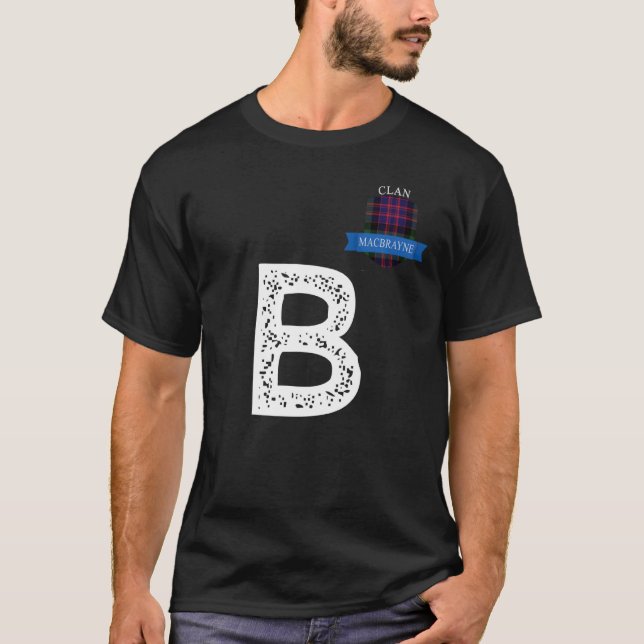 Camiseta Combinação da família Clan MacBrayne B (Frente)