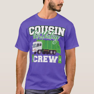 Camiseta Combinação da Família de Caminhões de Lixo do Cous