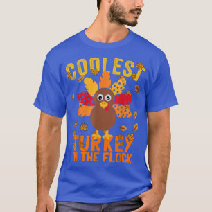 Camiseta Combinação Da Turquia Mais Fria De Ação De Graças