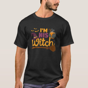Camiseta Combinação de Casais do Dia das Bruxas Engraçadas