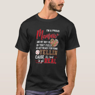 Camiseta Combinação de Família de Basebol Ortoada com Baseb