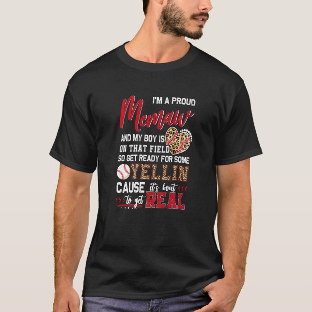 Camiseta Combinação de Família de Basebol Ortoada com Baseb (Frente)