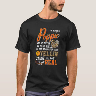 Camiseta Combinação de Famílias de Basquete de Poppie de Ba