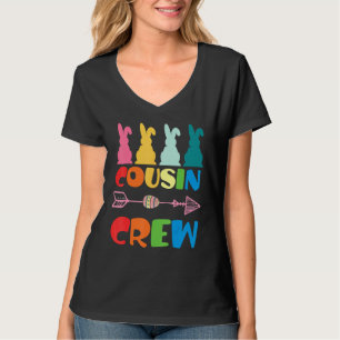 Camiseta Combinação de Férias Familiares do Dia da Páscoa d