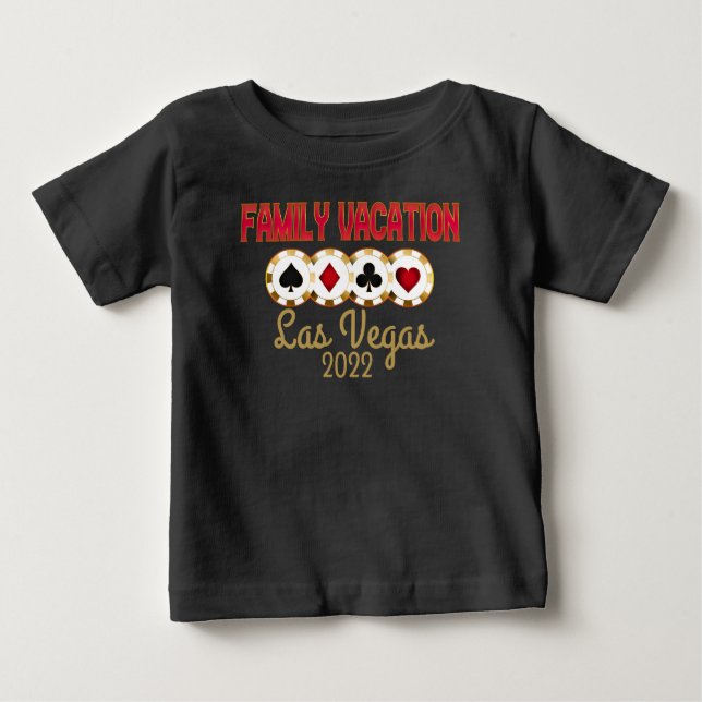 Camiseta Combinação de Grupo de Férias Familiares de Las Ve (Frente)