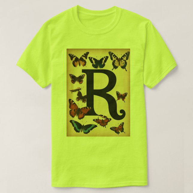 Camiseta Combinação de melhor butarfly (Frente do Design)