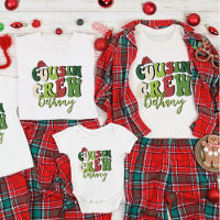 Combinação de Natal Personalizada da Tripulação do