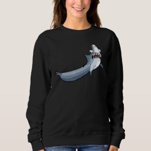 Camiseta Combinação de Piadas Humorosas com Banana Shark Ba