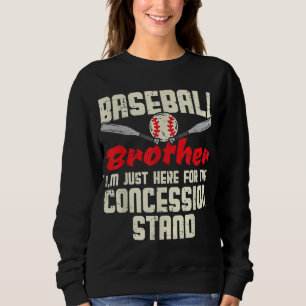 Camiseta Combinação Familiar de Concessão do Irmão Baseball
