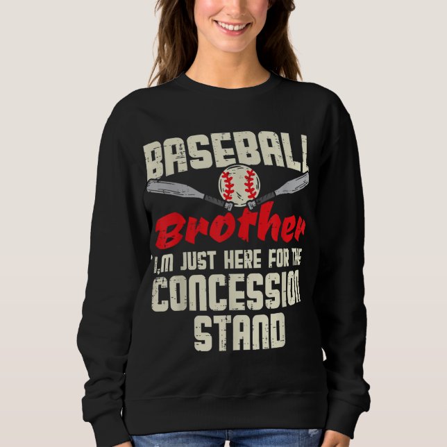 Camiseta Combinação Familiar de Concessão do Irmão Baseball (Frente)
