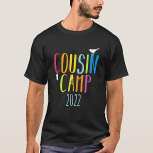 Camiseta Combinação Familiar de Cousin Camp 2022 Summer