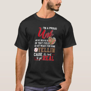 Camiseta Combinação Orgulhosa Da Família Baseball Unk Baseb