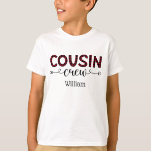 Camiseta Combinação Personalizada da Família de Tripulan