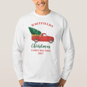 Camiseta Combinação Personalizada de Reunião da Família