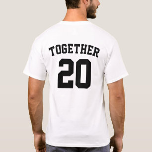Camiseta Combinação Personalizada Desde Que Casais Mostra