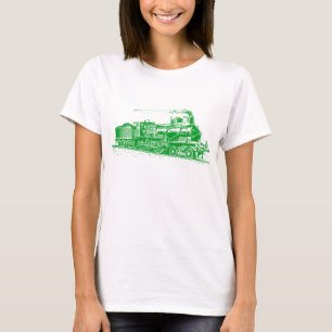 Camiseta Comboio 03 - Verde-Grama