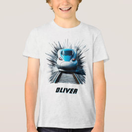 Camiseta Comboio a bala de alta velocidade