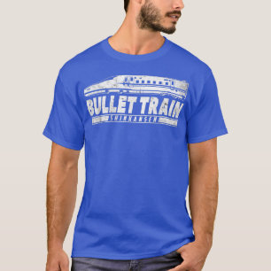 Camiseta Comboio a bala Shinkansen Souvenir High Speed Rail