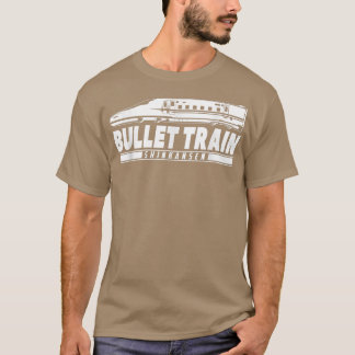 Camiseta Comboio a bala Shinkansen Souvenir High Speed Rail
