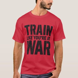 Camiseta Comboio como se estivesse em guerra