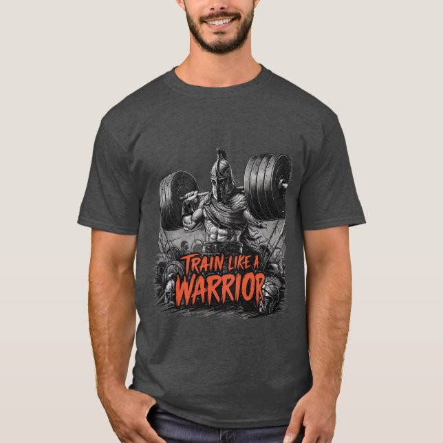 Camiseta Comboio como um guerreiro (Frente)