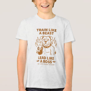 Camiseta Comboio como uma besta. Chumbo Como Chefe