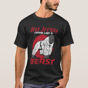 Camiseta Comboio Como Uma Besta Jiu Jitsu Bjj Gorilla