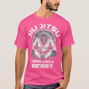 Camiseta Comboio Como Uma Besta Jiu Jitsu Mma Capturando Go