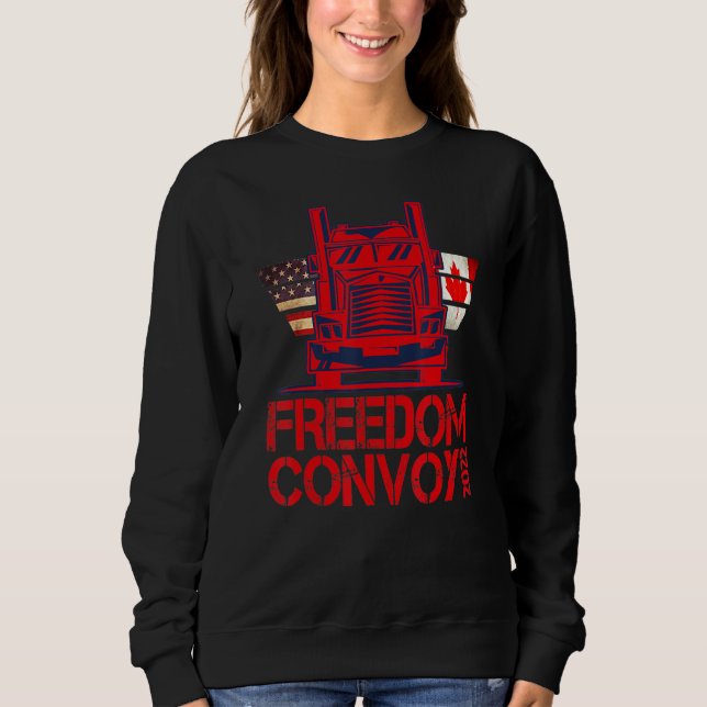 Camiseta Comboio da Liberdade 2022 Apoie o Comboio dos Noss (Frente)