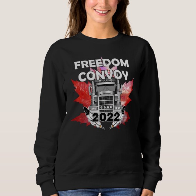 Camiseta Comboio Da Liberdade 2022 Em Apoio Ao Mandato Dos  (Frente)